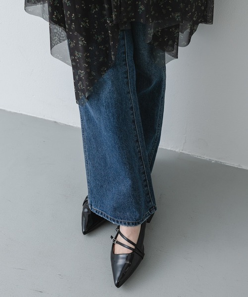 SENSE OF PLACE by URBAN RESEARCH（センスオブプレイスバイアーバンリサーチ）の「ベルトデザインミュール（パンプス・レディース・シルバー/ブラック・LARGE/MEDIUM/SMALL）」の20枚目の写真