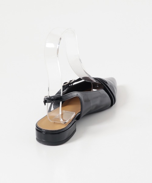 SENSE OF PLACE by URBAN RESEARCH（センスオブプレイスバイアーバンリサーチ）の「ベルトデザインミュール（パンプス・レディース・シルバー/ブラック・LARGE/MEDIUM/SMALL）」の22枚目の写真