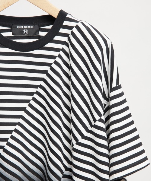 GOMME HOMME(ゴムオム)の「グラデーション切替T(Tシャツ/カットソー・メンズ・ブラック・MEDIUM)」の3枚目の写真