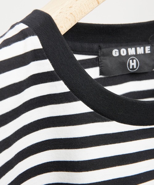 GOMME HOMME(ゴムオム)の「グラデーション切替T(Tシャツ/カットソー・メンズ・ブラック・MEDIUM)」の4枚目の写真