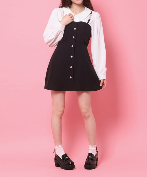 cs T&P(シーエスティーアンドピー)の「厚底コインローファー(パンプス・レディース・ブラック/ブラック系1・L/M/S/LL)」の19枚目の写真