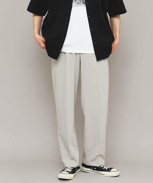 ITEMS URBANRESEARCH(アイテムズ アーバンリサーチ)の「接触冷感 TRテーパードスラックス(その他パンツ・メンズ・ブラック/ネイビー/ベージュ/グレー・SMALL/MEDIUM/LARGE)」の18枚目の写真