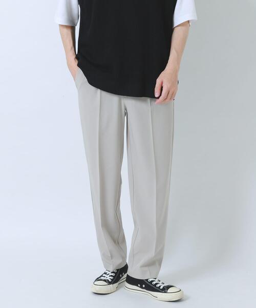 ITEMS URBANRESEARCH(アイテムズ アーバンリサーチ)の「接触冷感 TRテーパードスラックス(その他パンツ・メンズ・ブラック/ネイビー/ベージュ/グレー・SMALL/MEDIUM/LARGE)」の20枚目の写真