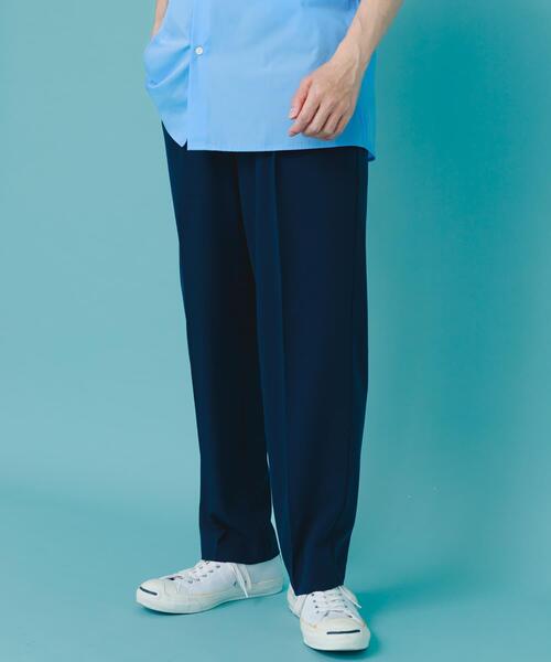 ITEMS URBANRESEARCH(アイテムズ アーバンリサーチ)の「接触冷感 TRテーパードスラックス(その他パンツ・メンズ・ブラック/ネイビー/ベージュ/グレー・SMALL/MEDIUM/LARGE)」の13枚目の写真