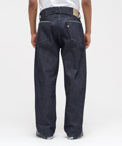AVIREX（アヴィレックス）の「AVIREX HERITAGE DENIM Type-1 PANTS "NYLON" / アヴィレックス ヘリテージデニム タイプワンパンツ ナイロン（デニムパンツ・メンズ・セージグリーン・30/32/34/38/36）」の8枚目の写真