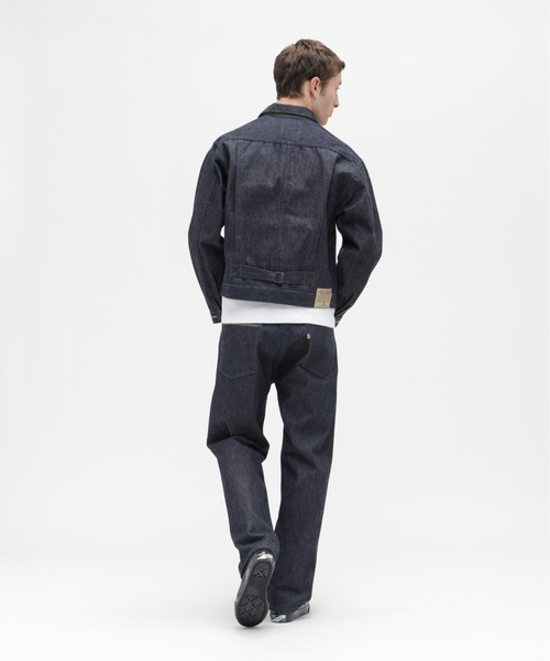 AVIREX（アヴィレックス）の「AVIREX HERITAGE DENIM Type-1 PANTS "NYLON" / アヴィレックス ヘリテージデニム タイプワンパンツ ナイロン（デニムパンツ・メンズ・セージグリーン・30/32/34/38/36）」の3枚目の写真