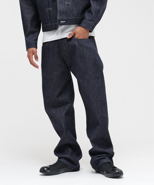 AVIREX（アヴィレックス）の「AVIREX HERITAGE DENIM Type-1 PANTS "NYLON" / アヴィレックス ヘリテージデニム タイプワンパンツ ナイロン（デニムパンツ・メンズ・セージグリーン・30/32/34/38/36）」の15枚目の写真