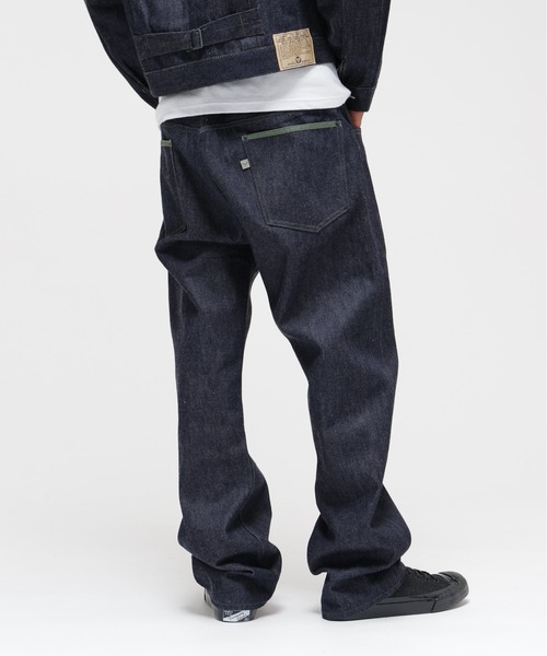 AVIREX（アヴィレックス）の「AVIREX HERITAGE DENIM Type-1 PANTS "NYLON" / アヴィレックス ヘリテージデニム タイプワンパンツ ナイロン（デニムパンツ・メンズ・セージグリーン・30/32/34/38/36）」の17枚目の写真