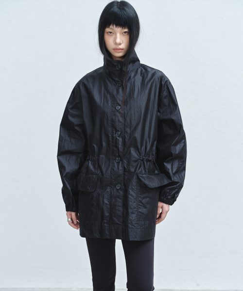 NICK&NICOLE(ニックアンドニコール)の「MINIMAL FIELD JACKET_BLACK(ブルゾン・レディース・その他・FREE)」の1枚目の写真