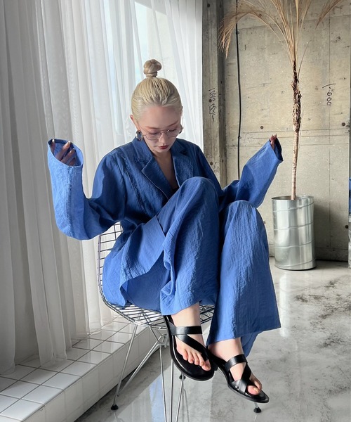 Ameri(アメリ)の「MEDI CROSS STRAP THONG SANDALS(スニーカー・レディース・ホワイト/ボルドー/ブラック・SMALL/MEDIUM/LARGE)」の8枚目の写真