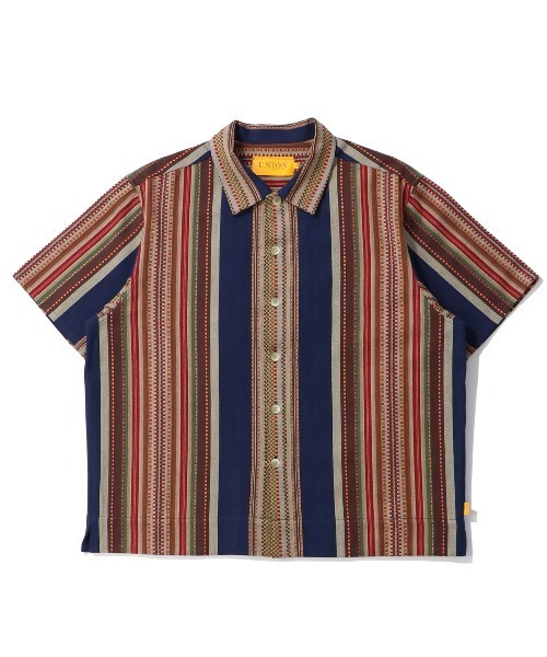 UNION(UNION TOKYO)(ユニオン)の「UNION TOKYO JACQUARD SS SHIRT ユニオントーキョー シャツ(シャツ/ブラウス・メンズ・ネイビー/ベージュ・XL/L/M/S)」の11枚目の写真