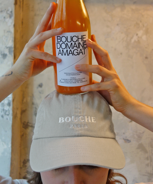 SLOBE IENA（スローブイエナ）の「BOUCHE SLOBE別注 CAP（キャップ・レディース・アイボリー/カーキ・FREE）」の4枚目の写真