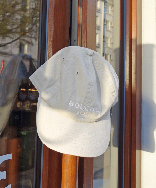 SLOBE IENA（スローブイエナ）の「BOUCHE SLOBE別注 CAP（キャップ・レディース・アイボリー/カーキ・FREE）」の8枚目の写真