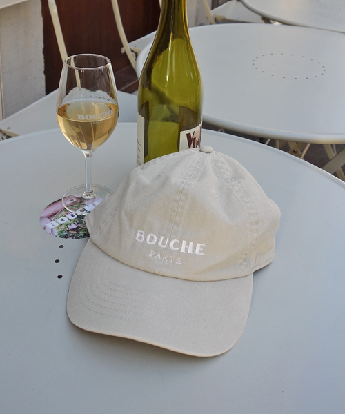 SLOBE IENA（スローブイエナ）の「BOUCHE SLOBE別注 CAP（キャップ・レディース・アイボリー/カーキ・FREE）」の9枚目の写真