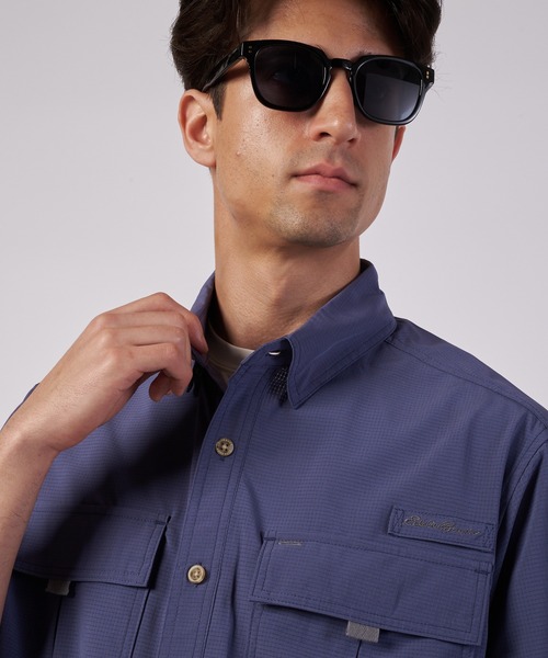 Eddie Bauer(エディーバウアー)の「ガイド 半袖シャツ(シャツ/ブラウス・メンズ・ブラック/ブルー/カーキ・XXL/XL/L/M/S)」の9枚目の写真