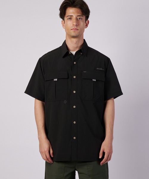 Eddie Bauer(エディーバウアー)の「ガイド 半袖シャツ(シャツ/ブラウス・メンズ・ブラック/ブルー/カーキ・XXL/XL/L/M/S)」の10枚目の写真