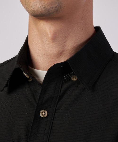 Eddie Bauer(エディーバウアー)の「ガイド 半袖シャツ(シャツ/ブラウス・メンズ・ブラック/ブルー/カーキ・XXL/XL/L/M/S)」の13枚目の写真