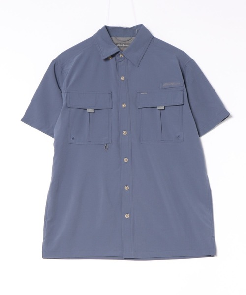 Eddie Bauer(エディーバウアー)の「ガイド 半袖シャツ(シャツ/ブラウス・メンズ・ブラック/ブルー/カーキ・XXL/XL/L/M/S)」の19枚目の写真
