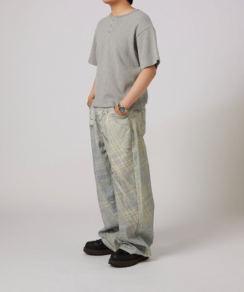 WHO'S WHO gallery(フーズフーギャラリー)の「【BLESS YOU】 トロンプルイユデニム(デニムパンツ・メンズ・サックスブルー・LARGE/MEDIUM/SMALL/X-SMALL)」の16枚目の写真