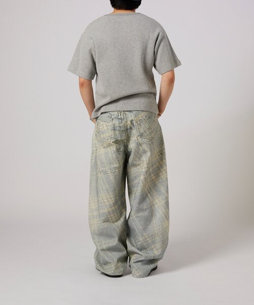 WHO'S WHO gallery(フーズフーギャラリー)の「【BLESS YOU】 トロンプルイユデニム(デニムパンツ・メンズ・サックスブルー・LARGE/MEDIUM/SMALL/X-SMALL)」の18枚目の写真
