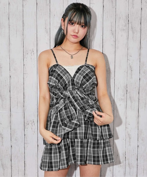 GORGE(ゴージ)の「《3WAY・ウエストドロスト》シャツワンピース/Y2K/春夏秋/全2色(シャツワンピース・レディース・ブラック系/ブラック・F)」の8枚目の写真