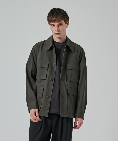 ジャケット・アウター MARKAWARE 4POCKETS JACKET markaware/marka/マーカウェア】4POCKETS JACKET（ミリタリー