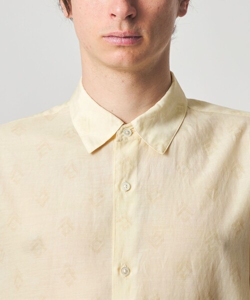 Steven Alan(スティーブンアラン)の「<Steven Alan> プリント レギュラーカラー ショートスリーブ シャツ BOX(シャツ/ブラウス・メンズ・ライム/ダークブラウン/ナチュラル・M/S/XL/L)」の11枚目の写真