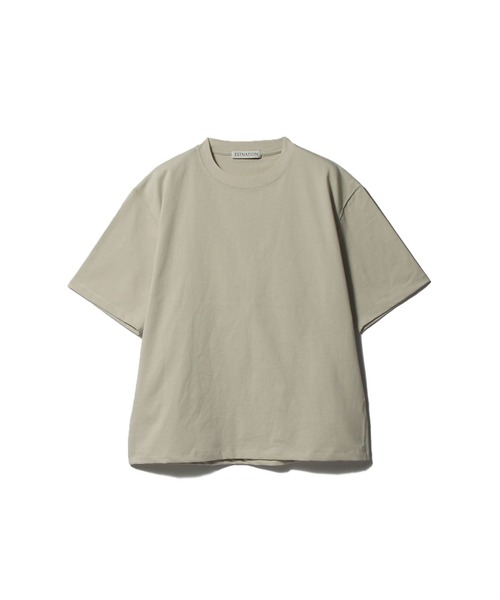 ESTNATION（エストネーション）の「ESTNATION / コットン ヘビージャージーカットソー（Tシャツ/カットソー・メンズ・ライトベージュ/ブラウン・X-LARGE/LARGE/MEDIUM）」の8枚目の写真