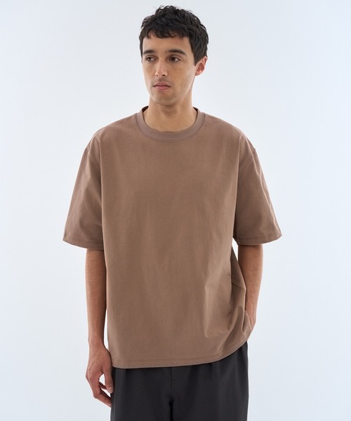 ESTNATION（エストネーション）の「ESTNATION / コットン ヘビージャージーカットソー（Tシャツ/カットソー・メンズ・ライトベージュ/ブラウン・X-LARGE/LARGE/MEDIUM）」の15枚目の写真
