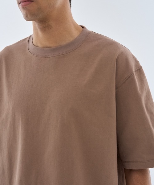 ESTNATION（エストネーション）の「ESTNATION / コットン ヘビージャージーカットソー（Tシャツ/カットソー・メンズ・ライトベージュ/ブラウン・X-LARGE/LARGE/MEDIUM）」の13枚目の写真
