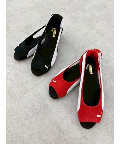 EVRIS(エヴリス)の「【PUMA】スピードキャット サンダル(サンダル・レディース・レッド/ブラック・MEDIUM/LARGE)」の10枚目の写真