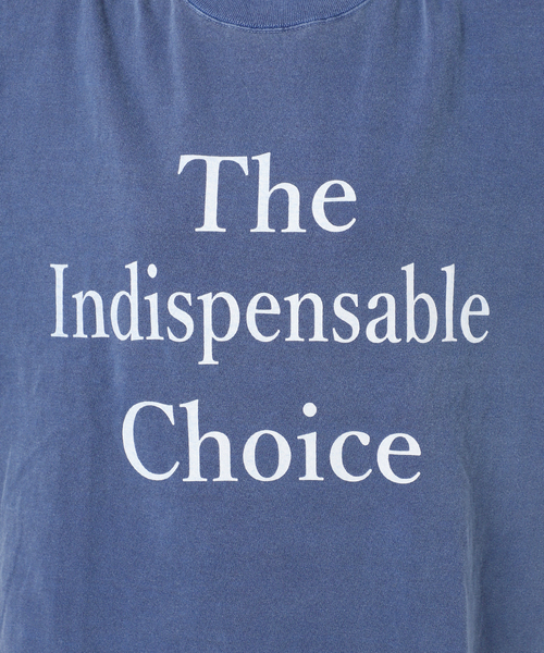 journal standard L'essage(ジャーナルスタンダードレサージュ)の「《追加》【THE INDIS~】ピグメントTシャツ(Tシャツ/カットソー・レディース・ブルー系その他/ホワイト/ブラウン・FREE)」の4枚目の写真