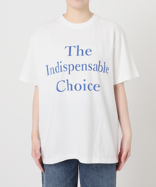 journal standard L'essage(ジャーナルスタンダードレサージュ)の「《追加》【THE INDIS~】ピグメントTシャツ(Tシャツ/カットソー・レディース・ブルー系その他/ホワイト/ブラウン・FREE)」の6枚目の写真