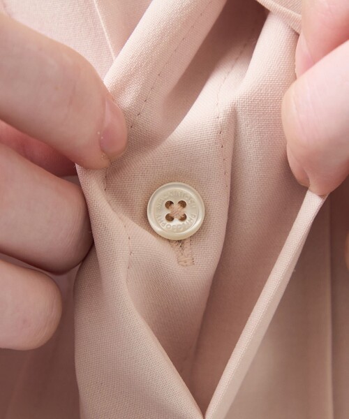 MACKINTOSH PHILOSOPHY(マッキントッシュ フィロソフィー)の「ウールライクトロピンタックブラウス(シャツ/ブラウス・レディース・ダークネイビー/ベージュ/ピンク系その他2・38/36)」の11枚目の写真
