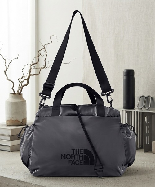 THE NORTH FACE(ザノースフェイス)の「TNF/WL-BONNEY DUFFLE BAG(ボストンバッグ・メンズ・シルバー/クリーム/ブラック・FREE)」の1枚目の写真