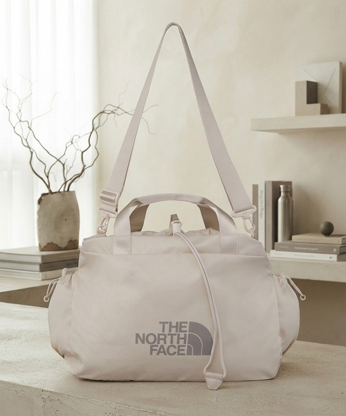 THE NORTH FACE(ザノースフェイス)の「TNF/WL-BONNEY DUFFLE BAG(ボストンバッグ・メンズ・シルバー/クリーム/ブラック・FREE)」の3枚目の写真