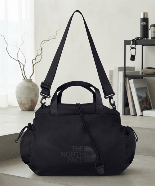 THE NORTH FACE(ザノースフェイス)の「TNF/WL-BONNEY DUFFLE BAG(ボストンバッグ・メンズ・シルバー/クリーム/ブラック・FREE)」の2枚目の写真