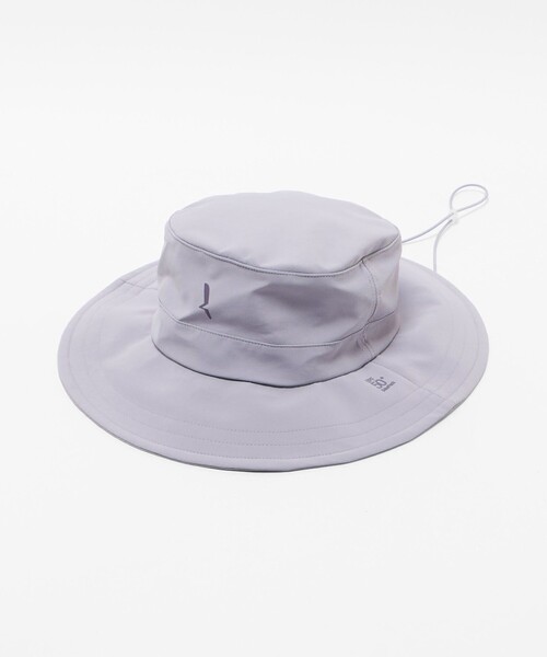 AIGLE(エーグル)の「<AIGLE> Drawstring Hat(ハット・レディース・ライラック/オレンジ・FREE)」の1枚目の写真