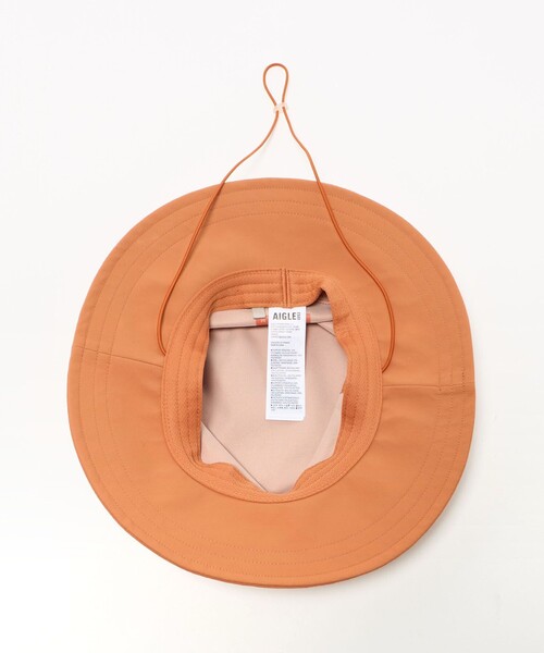 AIGLE(エーグル)の「<AIGLE> Drawstring Hat(ハット・レディース・ライラック/オレンジ・FREE)」の7枚目の写真