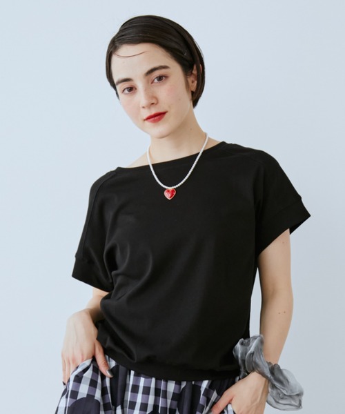 manana suerte（マニャーナスエルテ）の「ドルマンスリーブＴシャツ（Tシャツ/カットソー・レディース・ブラック/イエロー/レッド・FREE）」の19枚目の写真