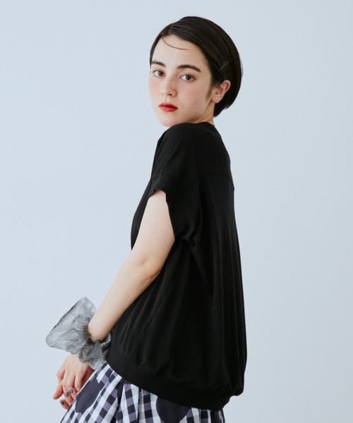 manana suerte（マニャーナスエルテ）の「ドルマンスリーブＴシャツ（Tシャツ/カットソー・レディース・ブラック/イエロー/レッド・FREE）」の21枚目の写真