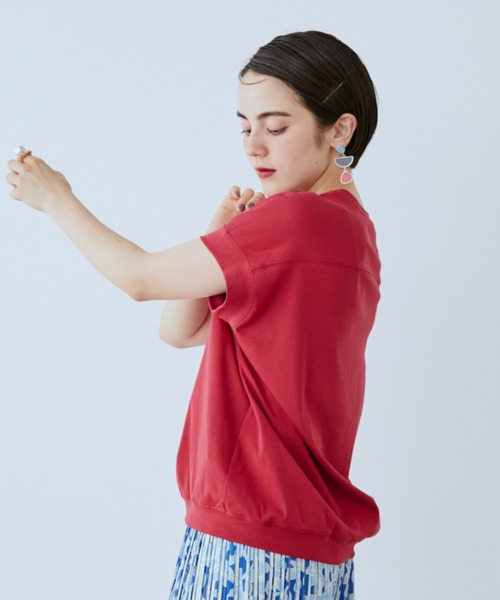 manana suerte（マニャーナスエルテ）の「ドルマンスリーブＴシャツ（Tシャツ/カットソー・レディース・ブラック/イエロー/レッド・FREE）」の4枚目の写真