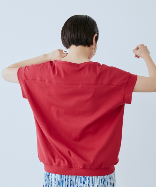 manana suerte（マニャーナスエルテ）の「ドルマンスリーブＴシャツ（Tシャツ/カットソー・レディース・ブラック/イエロー/レッド・FREE）」の5枚目の写真
