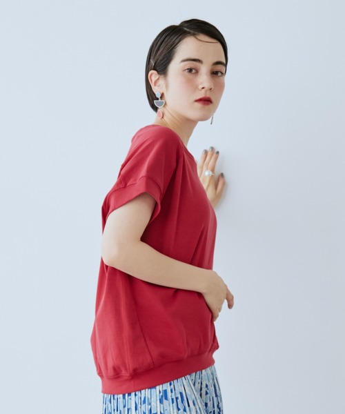 manana suerte（マニャーナスエルテ）の「ドルマンスリーブＴシャツ（Tシャツ/カットソー・レディース・ブラック/イエロー/レッド・FREE）」の6枚目の写真