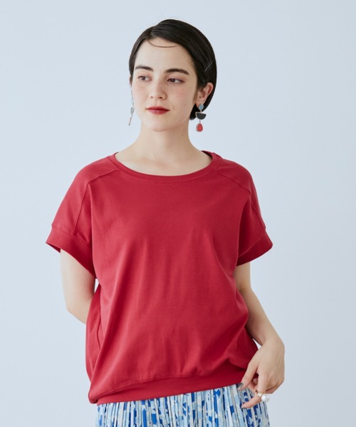 manana suerte（マニャーナスエルテ）の「ドルマンスリーブＴシャツ（Tシャツ/カットソー・レディース・ブラック/イエロー/レッド・FREE）」の9枚目の写真