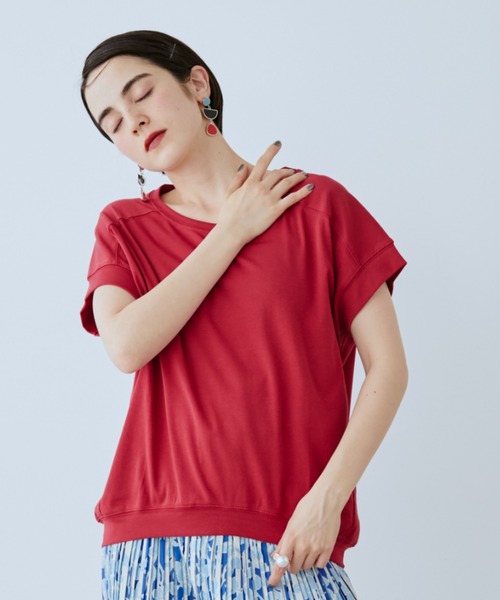manana suerte（マニャーナスエルテ）の「ドルマンスリーブＴシャツ（Tシャツ/カットソー・レディース・ブラック/イエロー/レッド・FREE）」の10枚目の写真