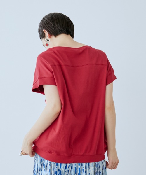 manana suerte（マニャーナスエルテ）の「ドルマンスリーブＴシャツ（Tシャツ/カットソー・レディース・ブラック/イエロー/レッド・FREE）」の13枚目の写真