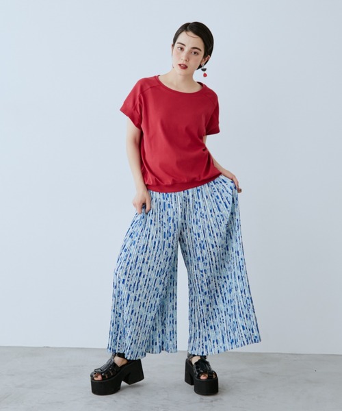 manana suerte（マニャーナスエルテ）の「ドルマンスリーブＴシャツ（Tシャツ/カットソー・レディース・ブラック/イエロー/レッド・FREE）」の14枚目の写真