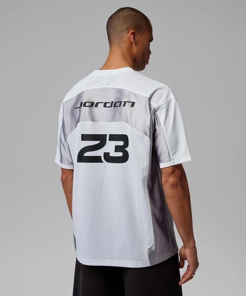 JORDAN BRAND(ジョーダンブランド)の「ジョーダン フライト メンズ ジャージー トップ / Jordan Flight Men's Jersey Top IF1913-100 White(Tシャツ/カットソー・メンズ・ホワイト・XL/M/L/2XL/S)」の7枚目の写真