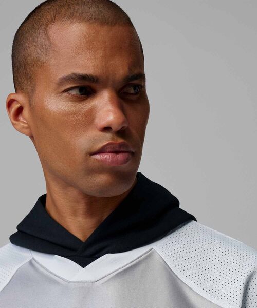 JORDAN BRAND(ジョーダンブランド)の「ジョーダン フライト メンズ ジャージー トップ / Jordan Flight Men's Jersey Top IF1913-100 White(Tシャツ/カットソー・メンズ・ホワイト・XL/M/L/2XL/S)」の6枚目の写真